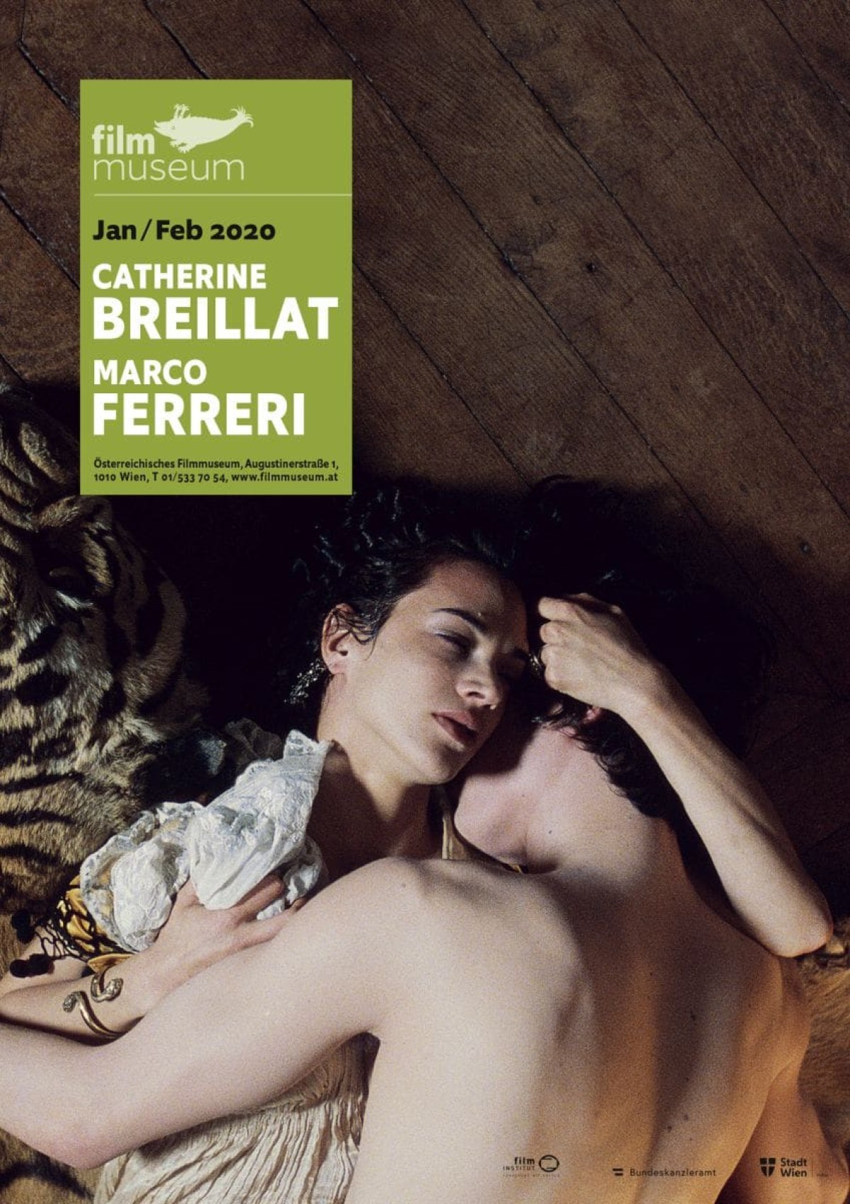 Plakat Catherine Breillat/Marco Ferreri (Bild: Une vieille maîtresse, 2007, Catherine Breillat)