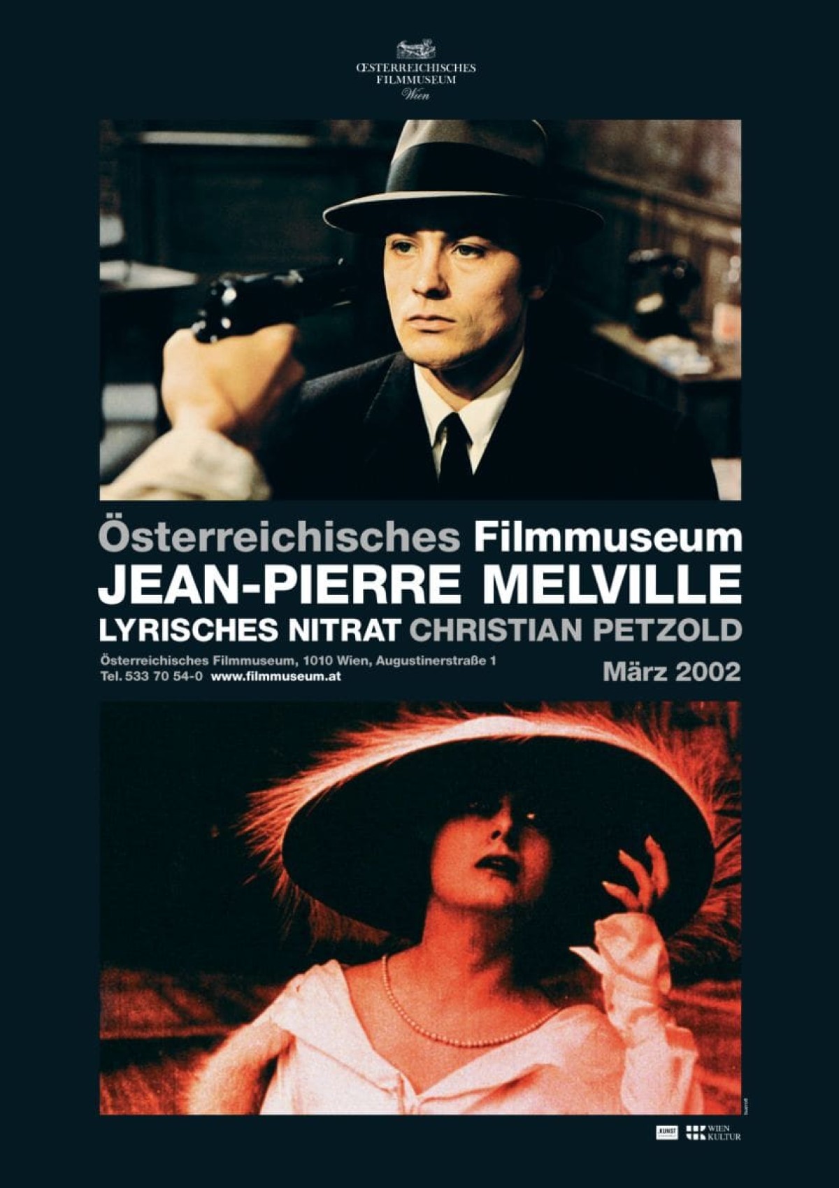 Plakat Jean-Pierre Melville / Lyrisches Nitrat