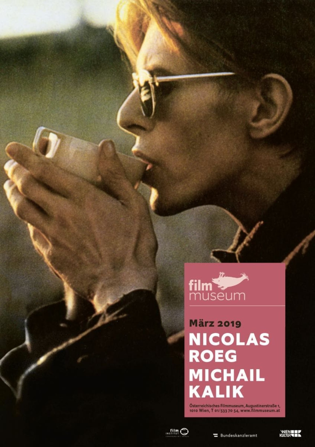 Plakat Nicolas Roeg (Bild: The Man Who Fell to Earth / Courtesy of Cinénathèque suisse)