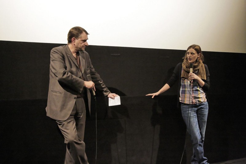 Alexander Horwath, Mia Hansen-Løve © Gregor Kallina