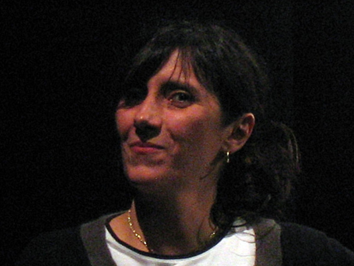Sylvie Pialat beim Publikumsgespräch