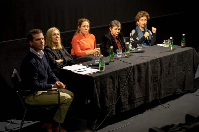 Michael Loebenstein, Christine Dollhofer, Katharina Mückstein, Mara Mattuschka, Ruth Beckermann (Foto: ÖFM/© Mercan Sümbültepe)