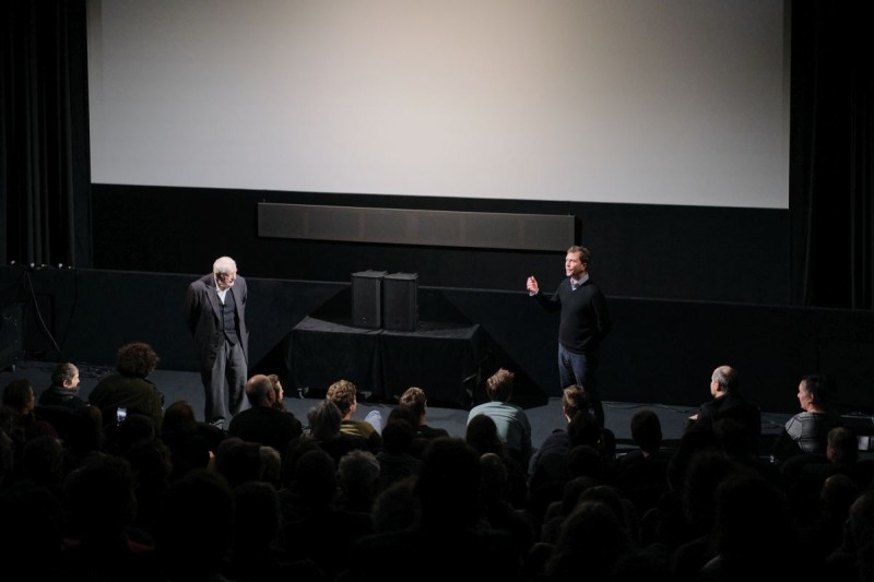 Peter Kubelka, Michael Loebenstein (Foto: ÖFM © Eszter Kondor)