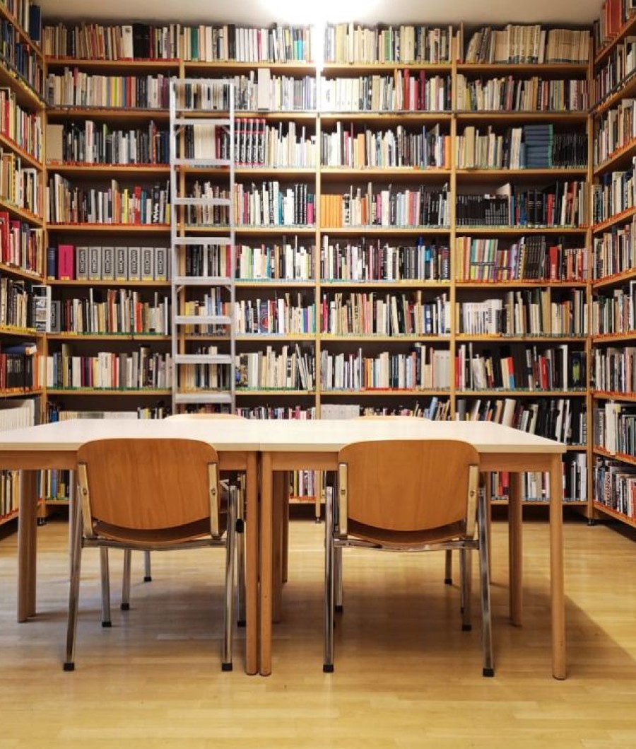 Lesesaal Bibliothek (Foto: ÖFM © Christoph Fintl)