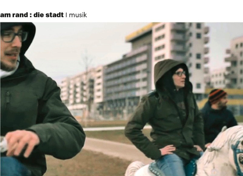 Still aus Youtube-Video "Huhnmensch & der böse Wolf - Seestadt", 2016 (Quelle: huhnmensch.bandcamp.com)