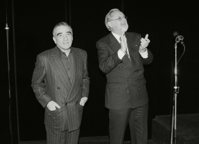 Martin Scorsese und Peter Konlechner, 1995 © Alexander Tuma