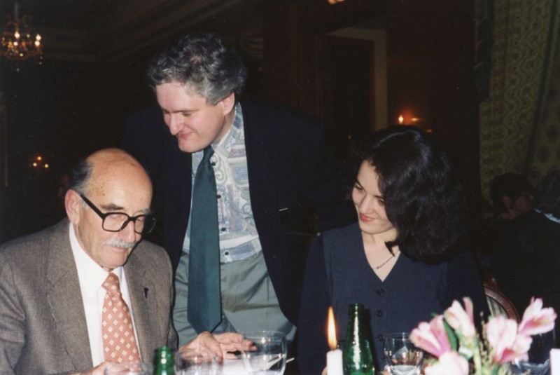 Wolf Suschitzky, Michael Omasta, Alexandra Seibel (Foto: Alexander Horwath & Regina Schlagnitweit)