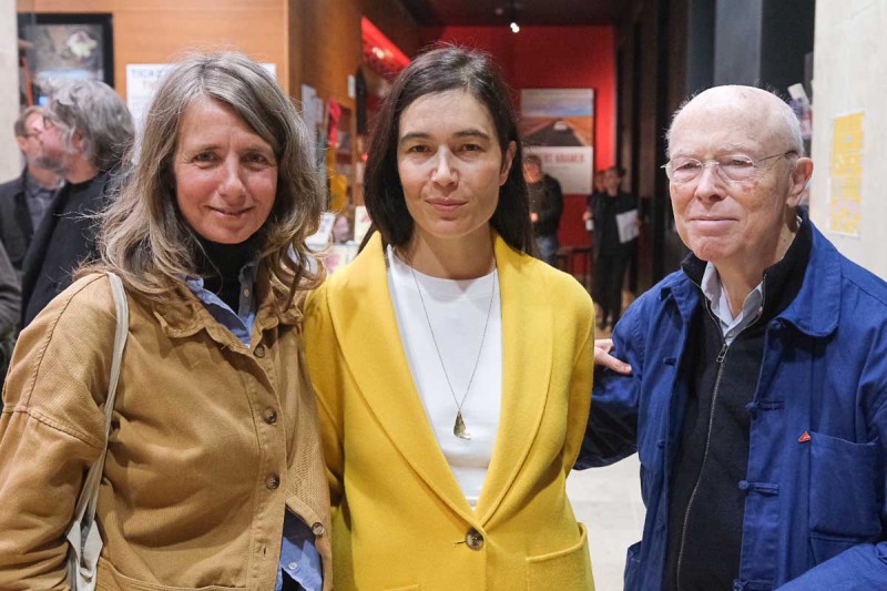 Keja Ho Kramer, Eva Sangiorgi, Bernard Eisenschitz © Viennale/Roland Ferrigato