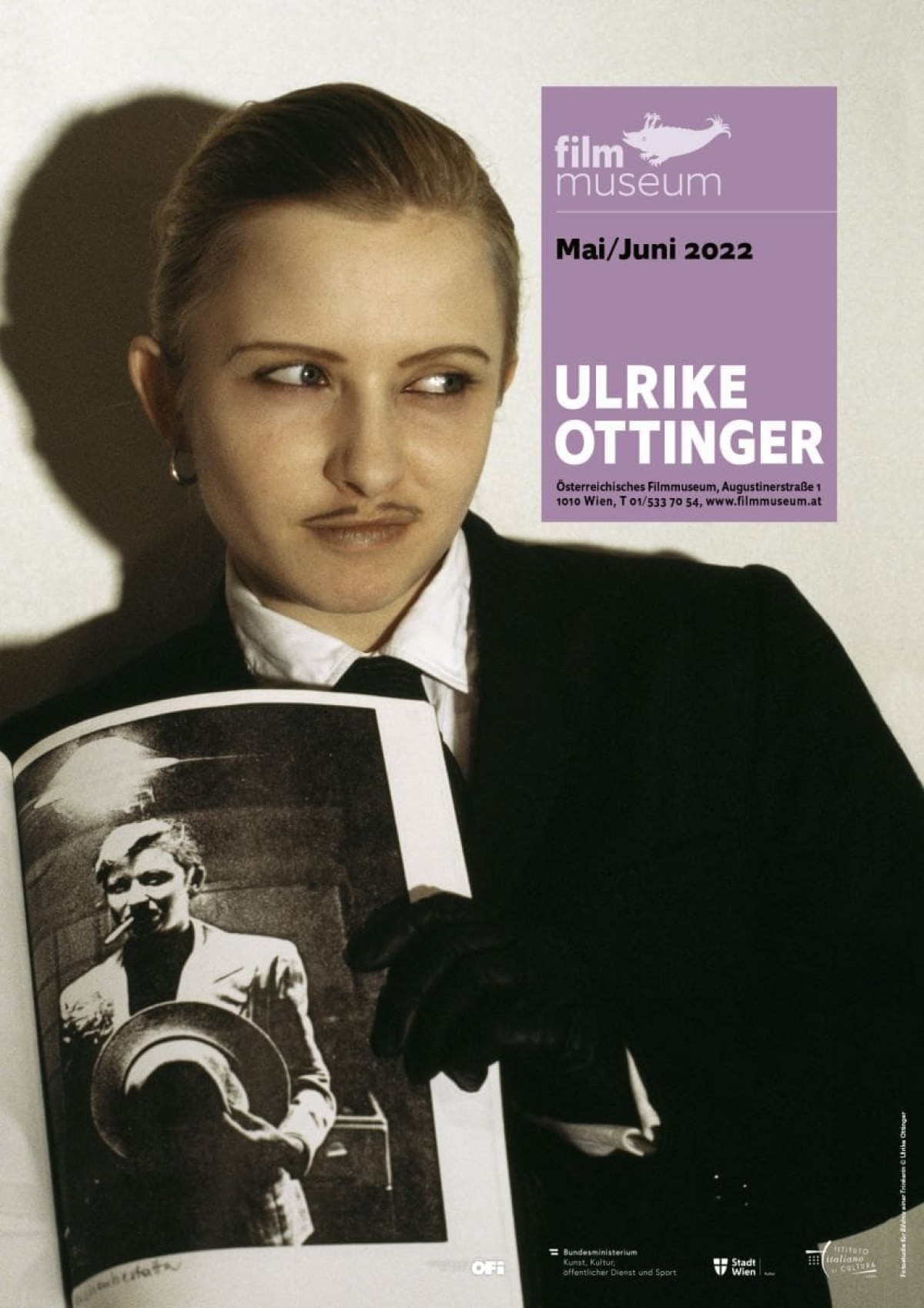 Plakat Ulrike Ottinger (Fotostudie für 