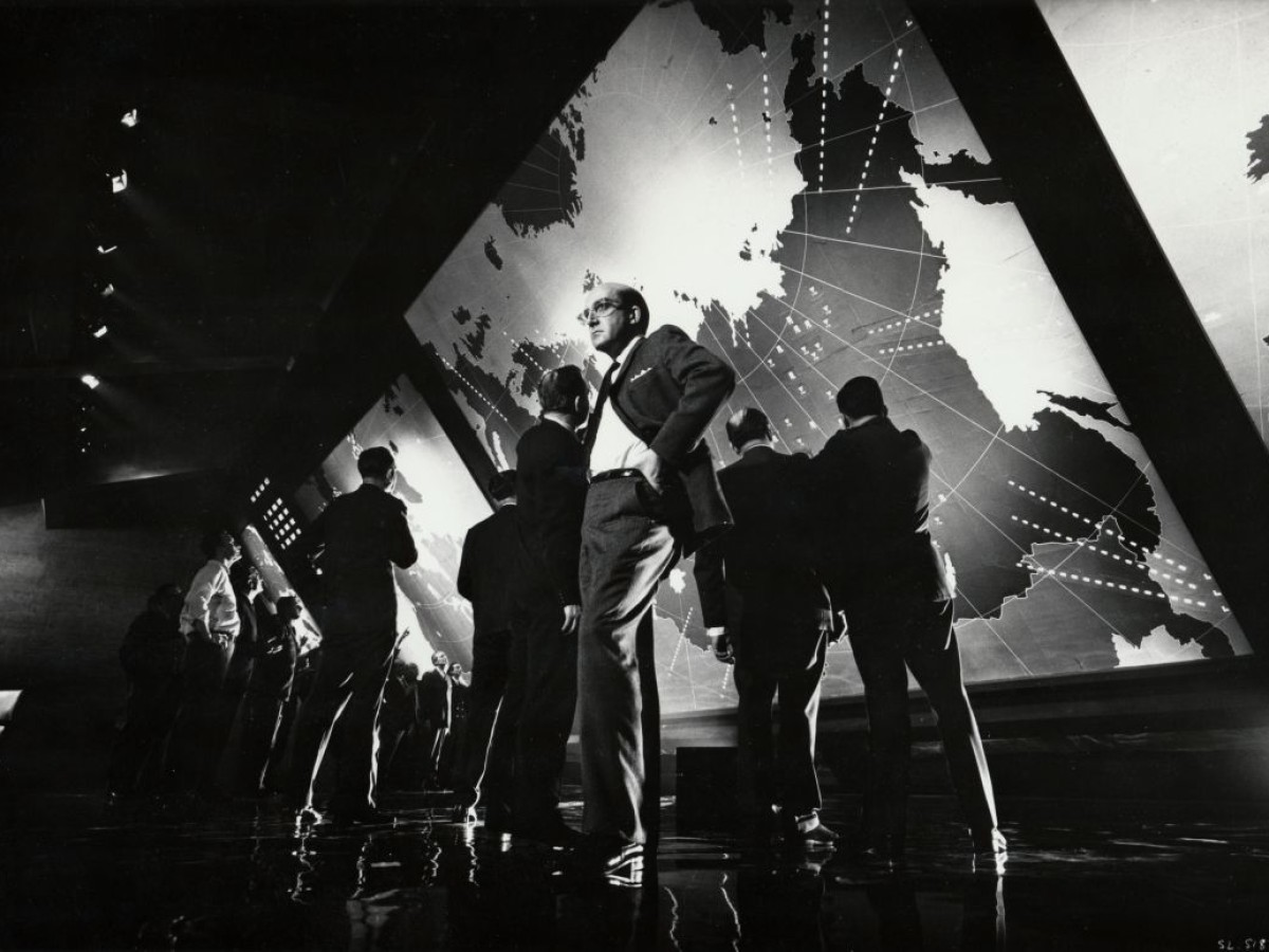 Dr. Strangelove or: How I Learned to Stop Worrying and Love the Bomb, 1964, Stanley Kubrick
