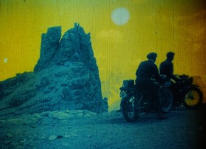 Mit dem Motorrad über die Wolken, 1926, Lothar Rübelt