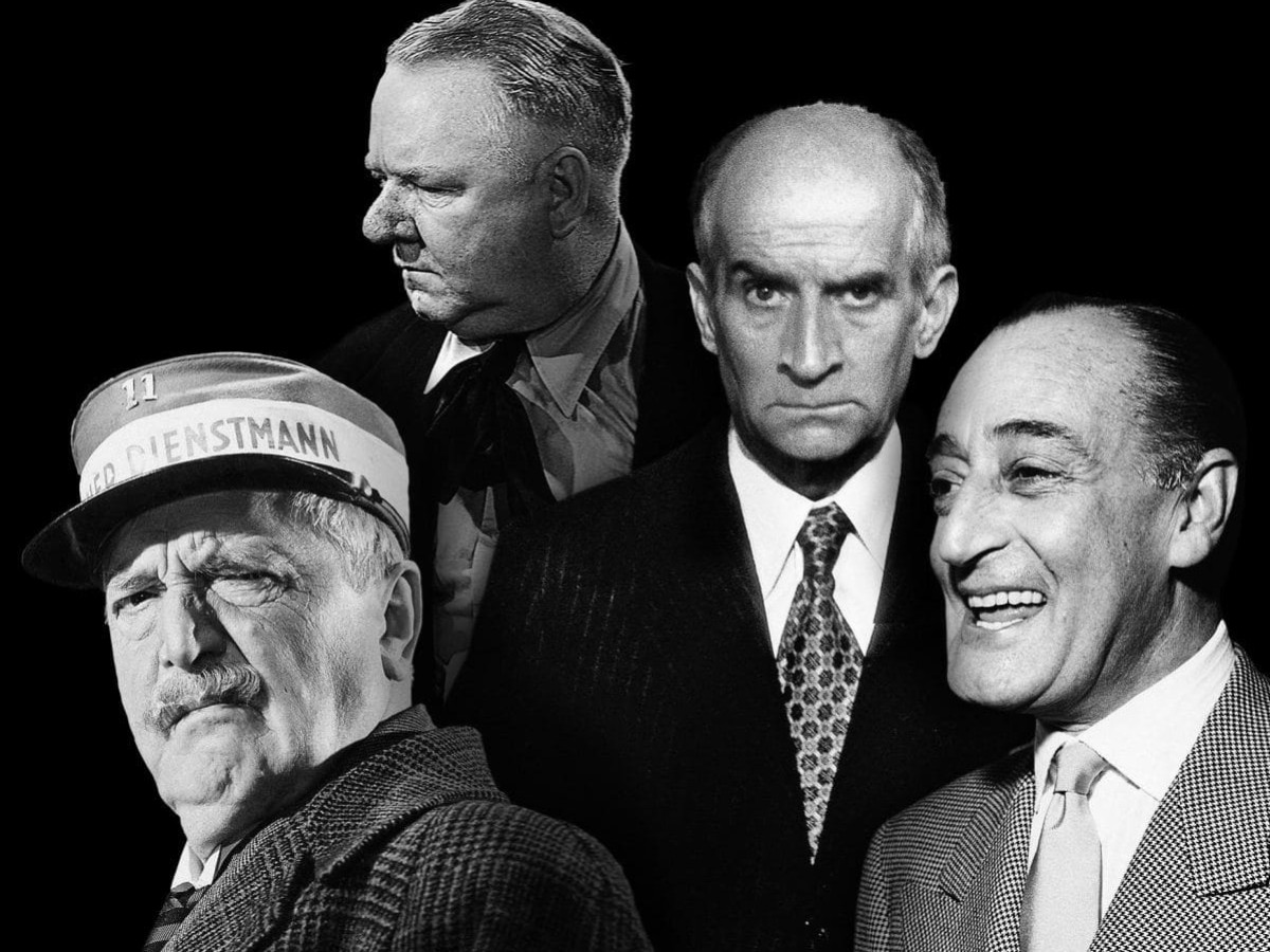 Hans Moser, W.C. Fields, Louis de Funès, Totó Hans Moser, W.C. Fields, Louis de Funès, Totó