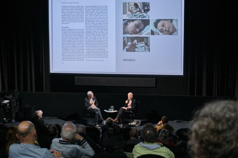 Volker Pantenburg, Bernard Eisenschitz (Foto: ÖFM © Eszter Kondor)