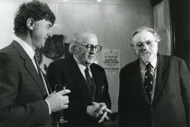 Helmuth Dimko, Federico Fellini, Peter Konlechner © Norbert Kössler 