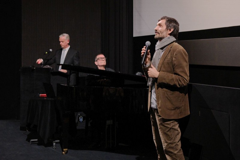 Neil Young, Simon Fisher Turner, Jurij Meden (Foto: ÖFM © Eszter Kondor)