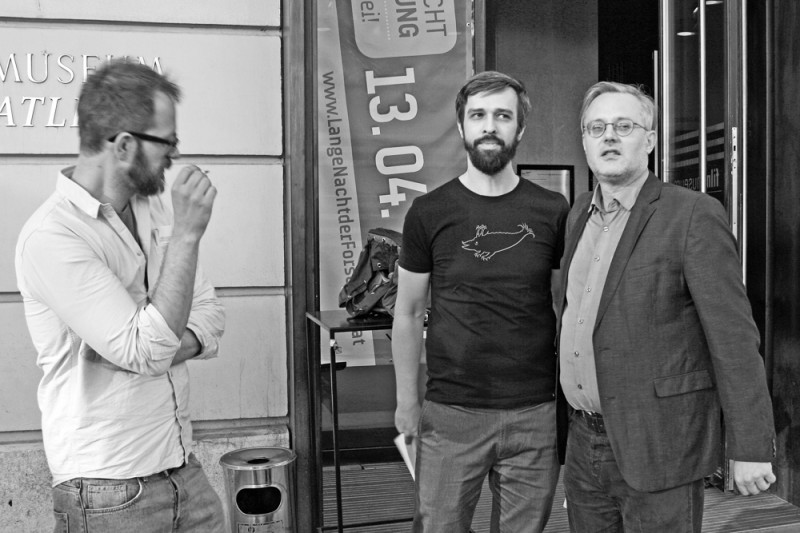 Jakob Zenzmaier, Stefan Huber, Raoul Schmidt (Foto: ÖFM / © Sabine Maierhofer)