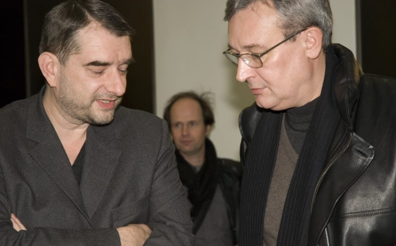 Alexander Horwath, Stefan Grissemann, Peter Tscherkassky © Sissi Makovec