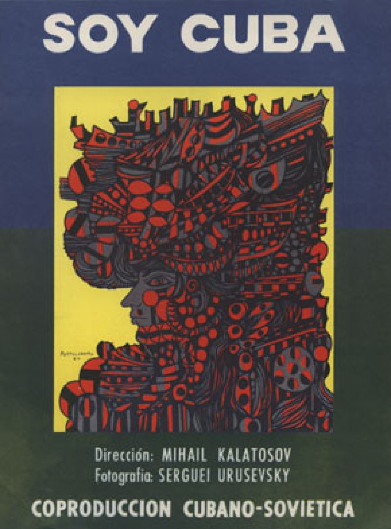 Werbematerial zu "Soy Cuba" von Michail Kalatozov (1964)