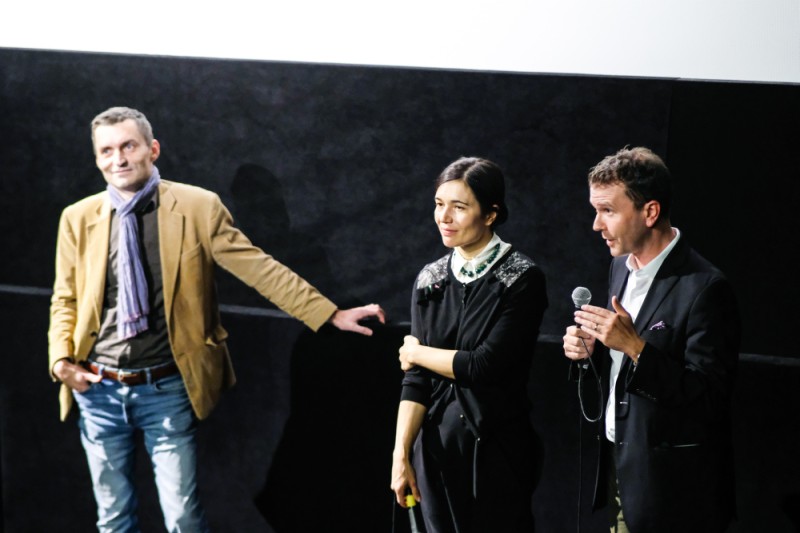 Jurij Meden, Eva Sangiorgi, Michael Loebenstein © Viennale/Roland Ferrigato