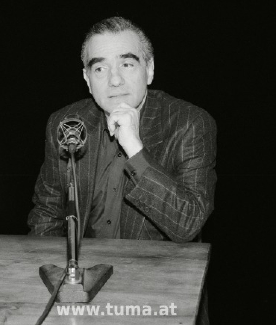 Martin Scorsese, 1995 im Filmmuseum © Alexander Tuma