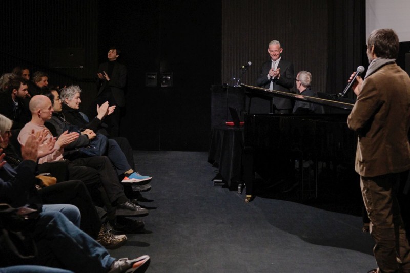 Neil Young, Simon Fisher Turner, Jurij Meden (Foto: ÖFM © Eszter Kondor)