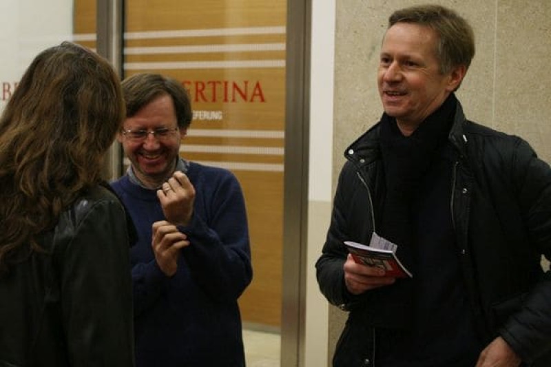 Regina Schlagnitweit, Mark Webber, Christian Höller © ÖFM/Eszter Kondor