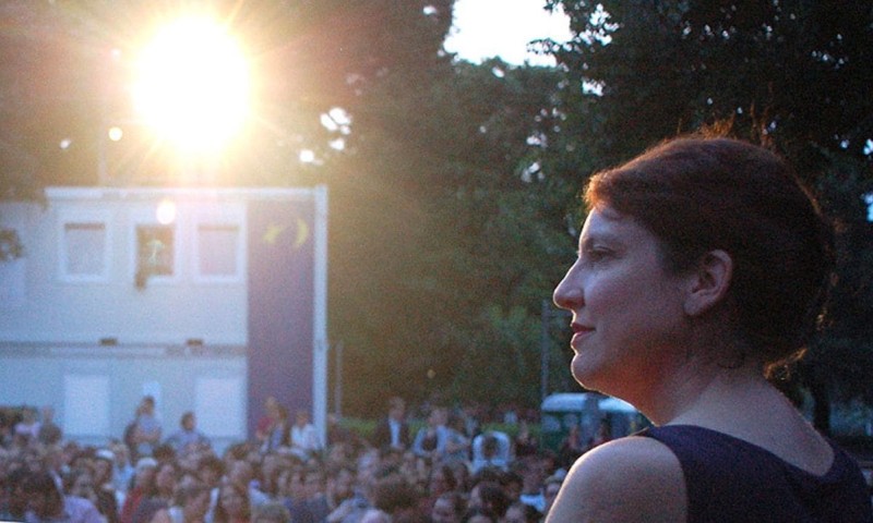 Judith Wieser-Huber, 2013 bei Kino unter Sternen (Foto: Kino unter Sternen)
