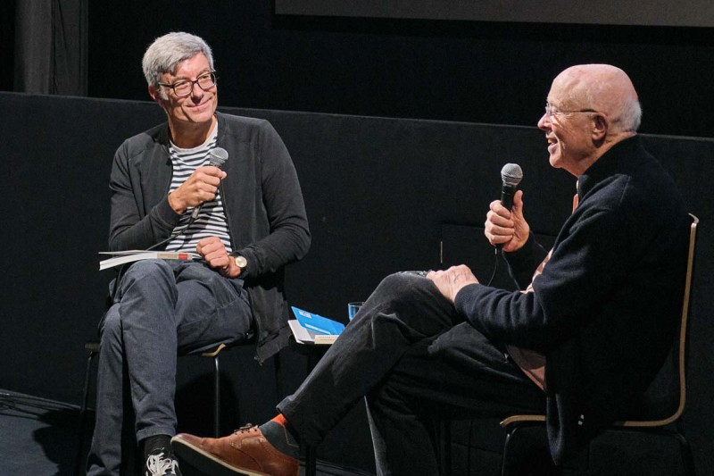 Volker Pantenburg, Bernard Eisenschitz (Foto: ÖFM © Eszter Kondor)