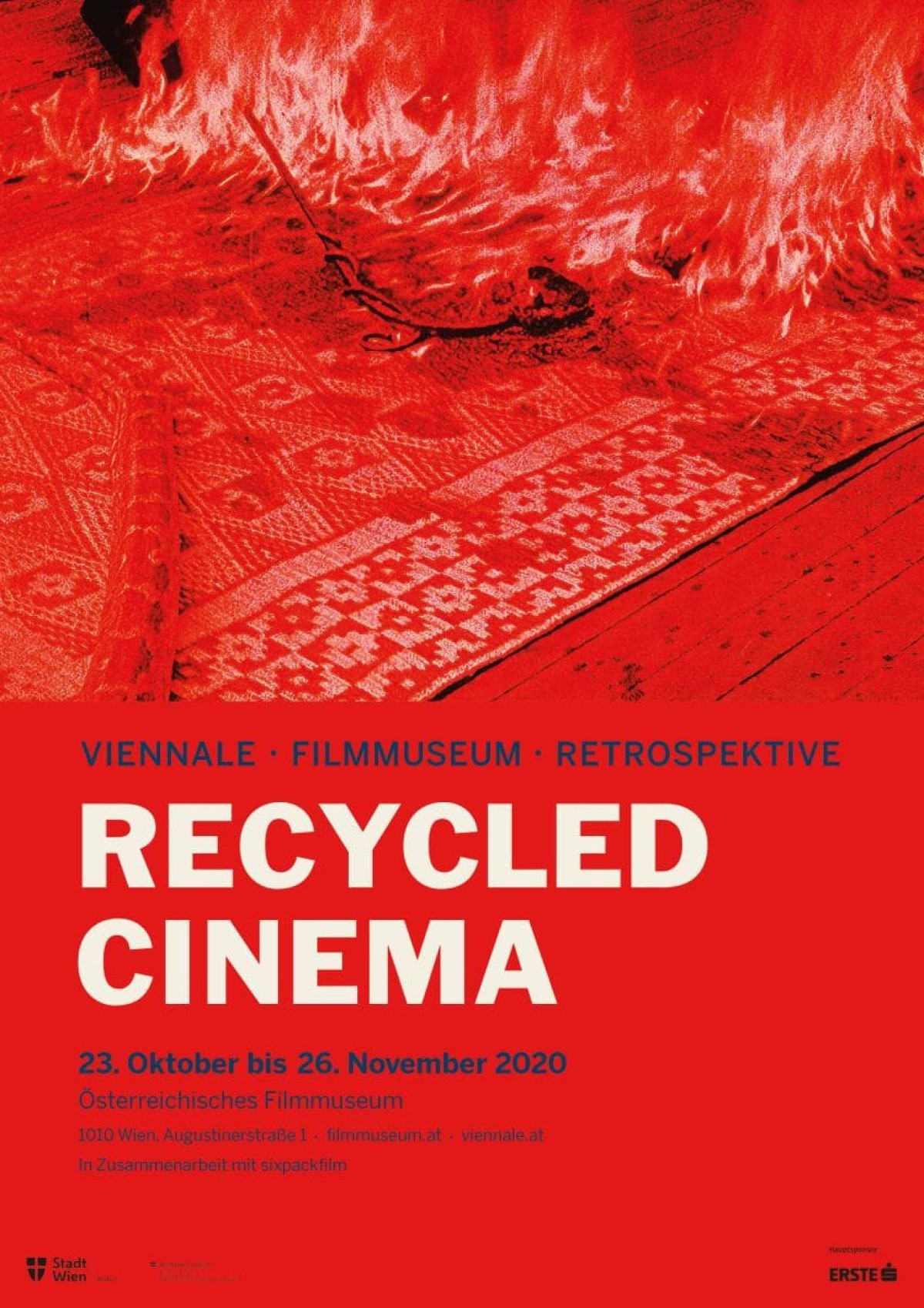Plakat Recycled Cinema (Bild: Film ist. 7–12, 2002, Gustav Deutsch)
