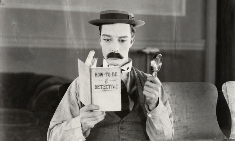 Sherlock Jr., 1924, Buster Keaton und Roscoe "Fatty" Arbuckle