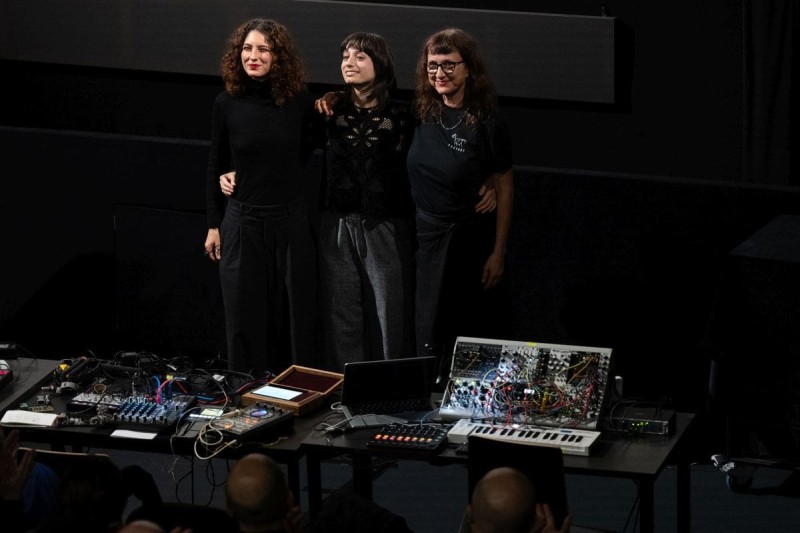 Karolina Preuschl, Billy Roisz, Isabella Forciniti © Viennale/Alexi Pelekanos