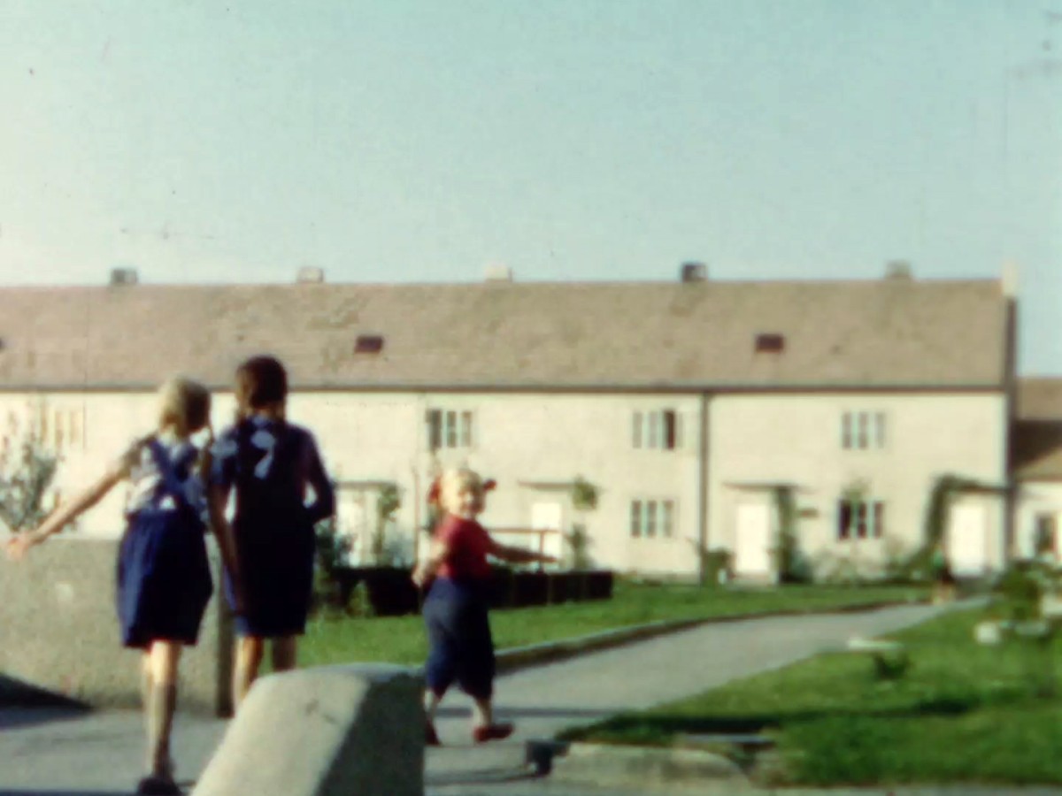 Die Per-Albin-Hanssonsiedlung West, 1952 (Quelle: WStLA Filmarchiv der media wien)
