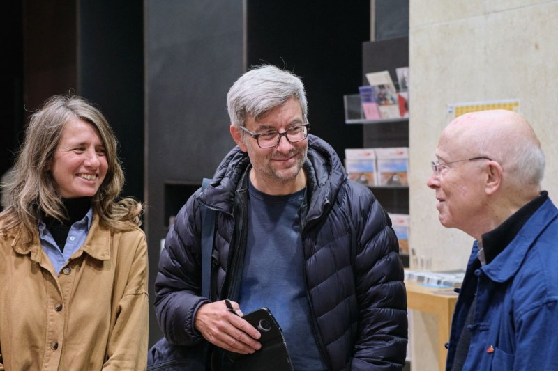 Keja Ho Kramer, Volker Pantenburg, Bernard Eisenschitz (Foto: ÖFM © Eszter Kondor)