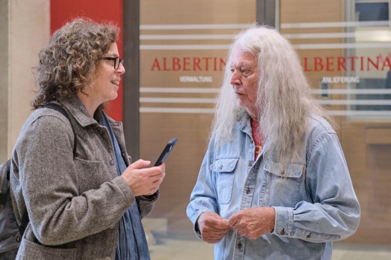 Barbara Pichler, James Benning (Foto: ÖFM © Eszter Kondor)