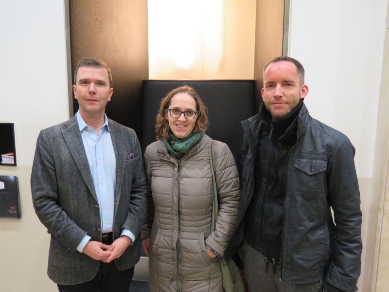 Michael Loebenstein, Eva Mayr, Florian Windhager © Ingo Zechner