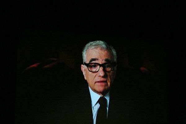 Martin Scorsese's Grußbotschaft © ÖFM/Eszter Kondor