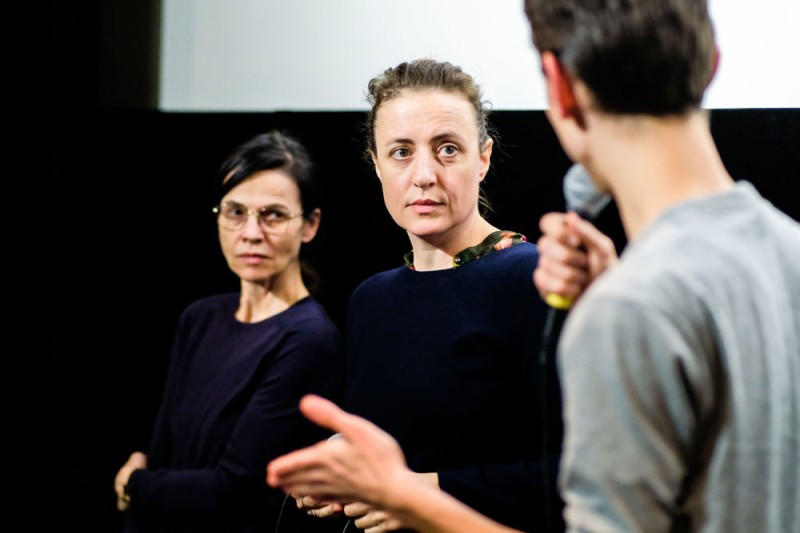 Angela Schanelec, Maren Eggert, Patrick Holzapfel © Viennale/Roland Ferrigato