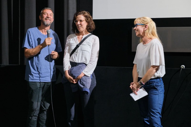 Alberto Fasulo, Varja Močnik, Nika Autor (Foto: ÖFM © Eszter Kondor)