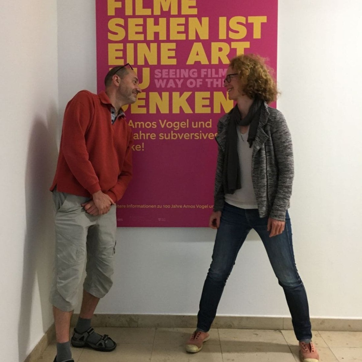 Marianne Bauer (Cinémathèque Française) und Vincent Fromont (Institut National de l'Audiovisuel)