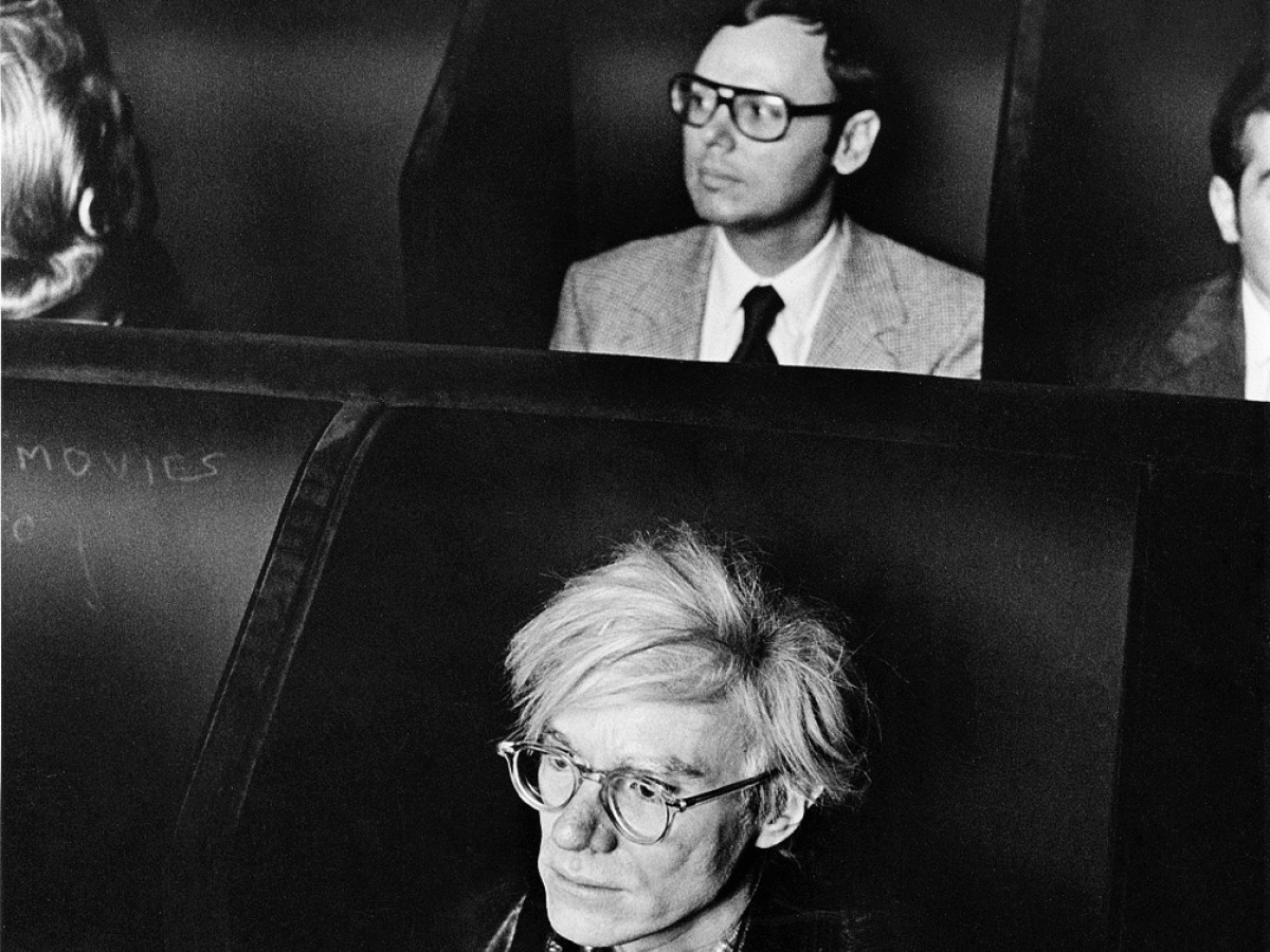 Andy Warhol, 1970 im Invisible Cinema, New York (Foto: Anthology Film Archives, Stills Collection)