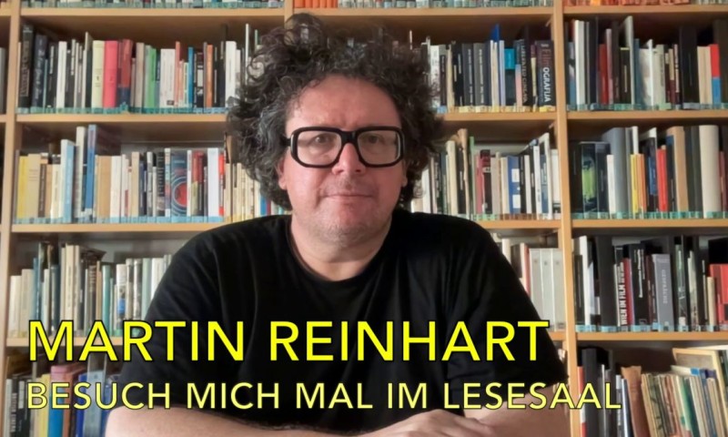 Besuch mich mal im Lesesaal Martin Reinhart