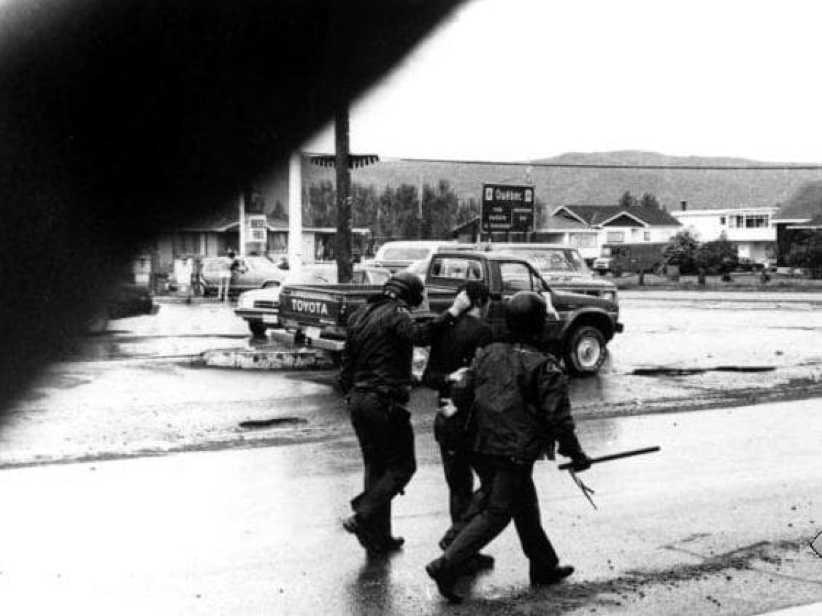 Incident at Restigouche, 1984, Alanis Obomsawin (Foto: National Film Board of Canada) Incident at Restigouche, 1984, Alanis Obomsawin (Foto: National Film Board of Canada)