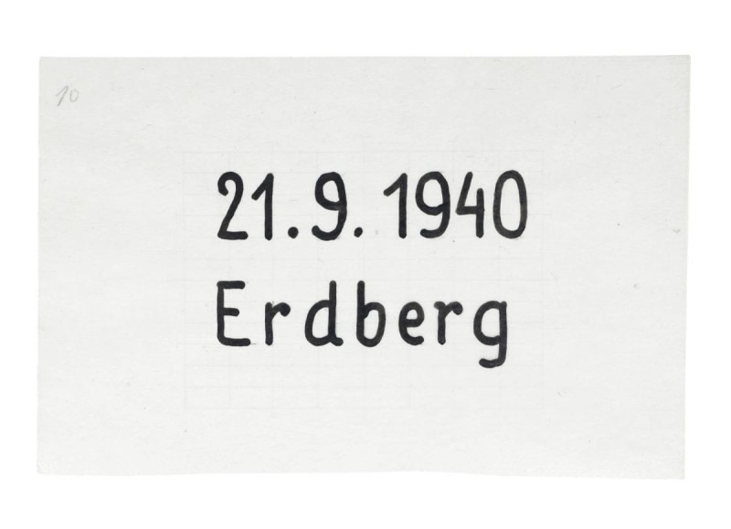 Titelvorlagen für den Film „1941 Goebbels und Schirach", 1941 (Sammlung Engelbert A. Schrottmüller/Österreichisches Filmmuseum) 