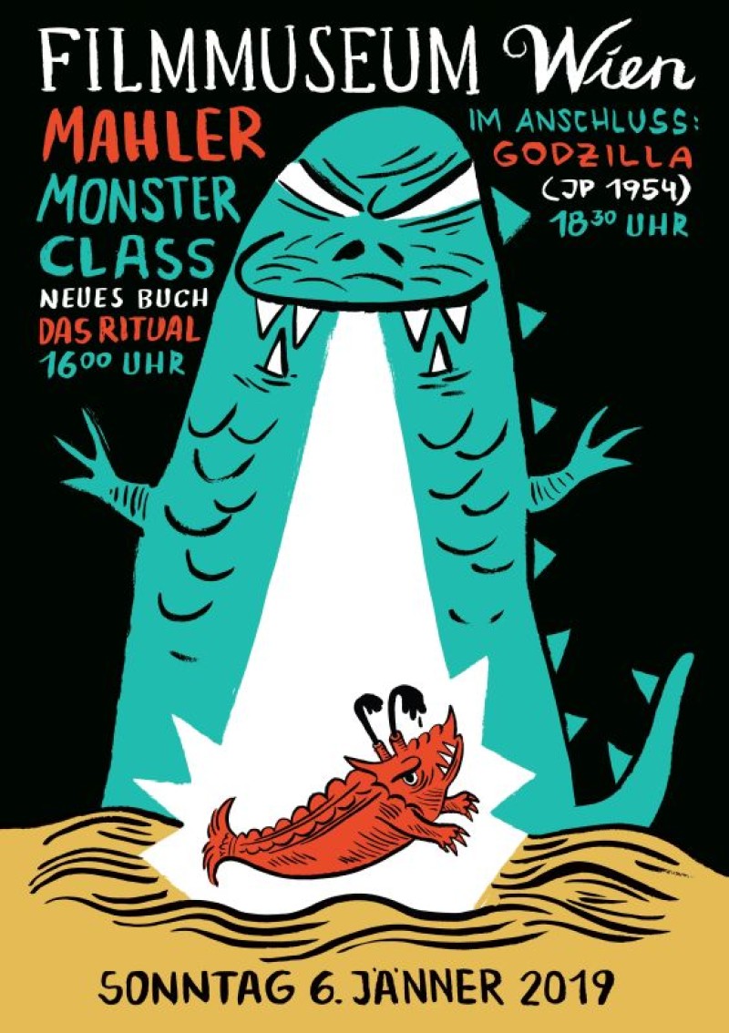 Plakat Monsterclass Nicolas Mahler