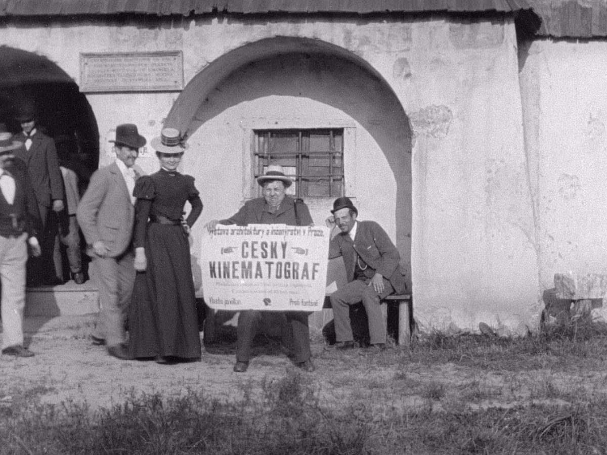 Dostaveníčko ve mlýnici, 1898, Jan Kříženecký (Foto: Národní filmový archiv)