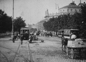 Vienne en Tramway, 1906, Pathé Frères