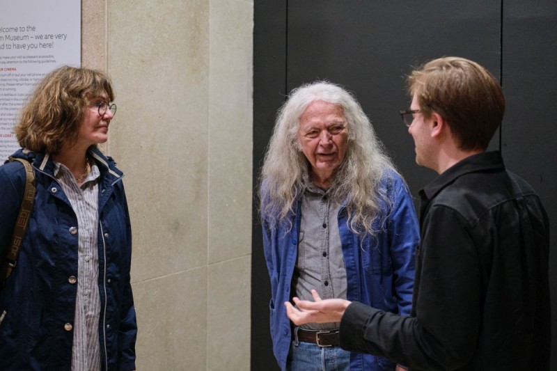 Dona Jalufka, James Benning, Dylan Lustrin (Foto: ÖFM © Eszter Kondor)