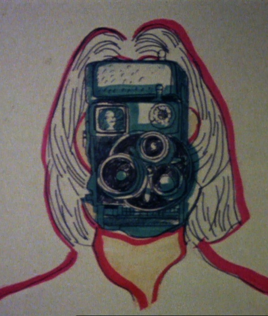 Selfportrait, 1971,
                                          Maria Lassnig (Foto: Maria Lassnig Stiftung)