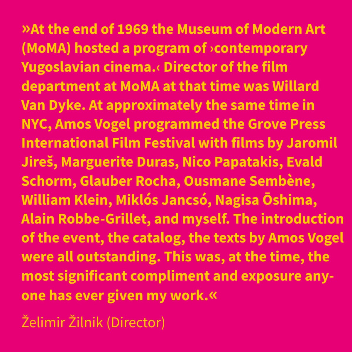 Želimir Žilnik (Filmemacher)