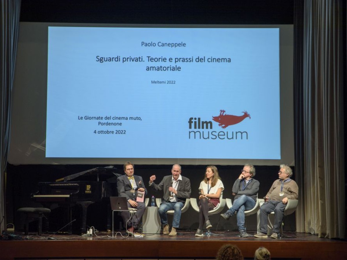 Paolo Caneppele beim Pordenone Silent Film Festival 2022